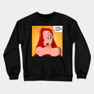 Jessica Rabbit Pop Art Crewneck Sweatshirt